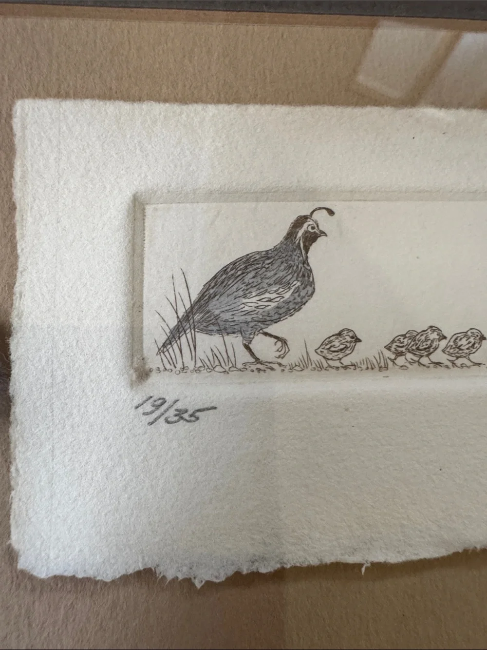 Vintage Laura Woolschlager Signed Limited Edition Print “First Outing” 1985 COA